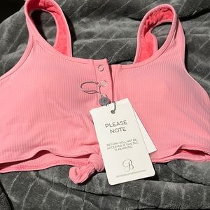Bombshell Henley sport bra **RESERVED**